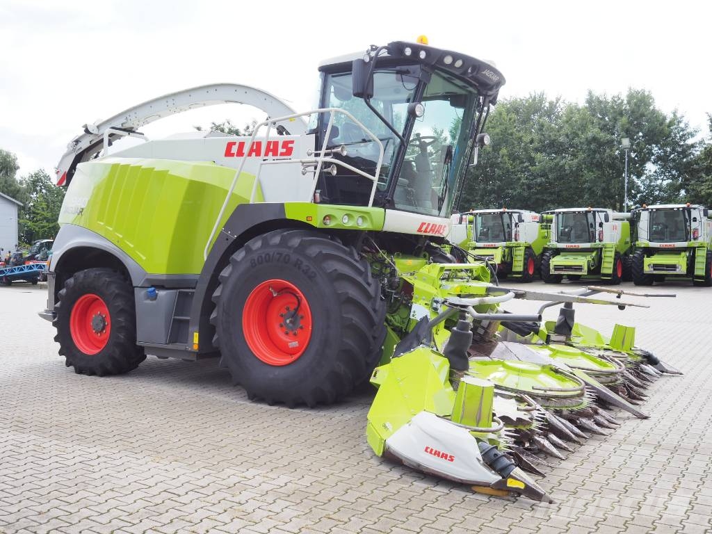 CLAAS Jaguar 940 + Orbis 600 SD Самоходные кормоуборочные комбайны