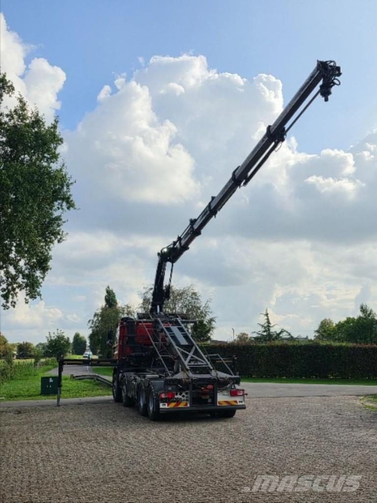 DAF CF530 FAD HIAB 302 30tm CRANE/CONTAINER!! ZERO EMI Hákový nosič kontejnerů