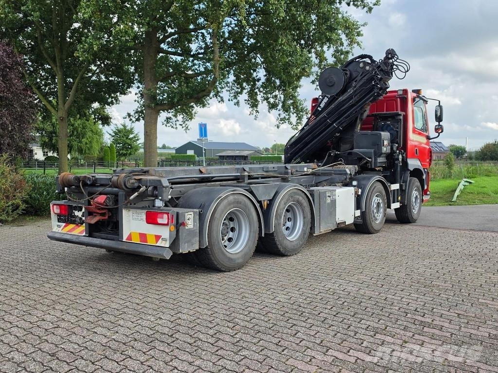 DAF CF530 FAD HIAB 302 30tm CRANE/CONTAINER!! ZERO EMI Hákový nosič kontejnerů