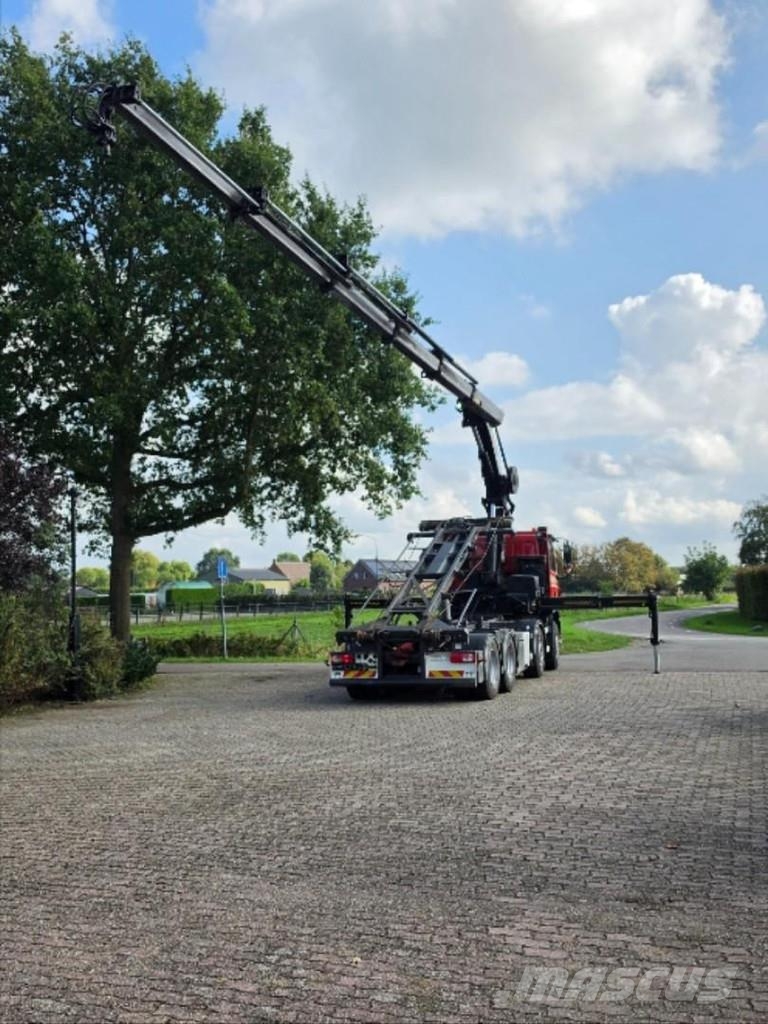 DAF CF530 FAD HIAB 302 30tm CRANE/CONTAINER!! ZERO EMI Hákový nosič kontejnerů