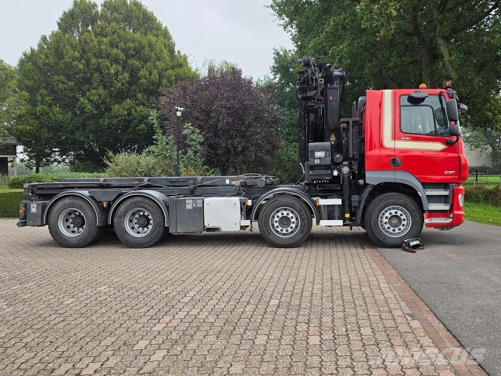 DAF CF530 FAD HIAB 302 30tm CRANE/CONTAINER!! ZERO EMI Hákový nosič kontejnerů