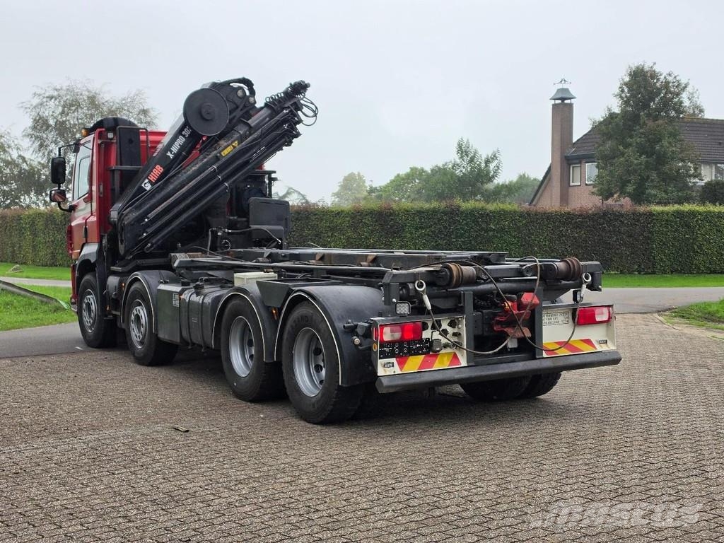 DAF CF530 FAD HIAB 302 30tm CRANE/CONTAINER!! ZERO EMI Hákový nosič kontejnerů