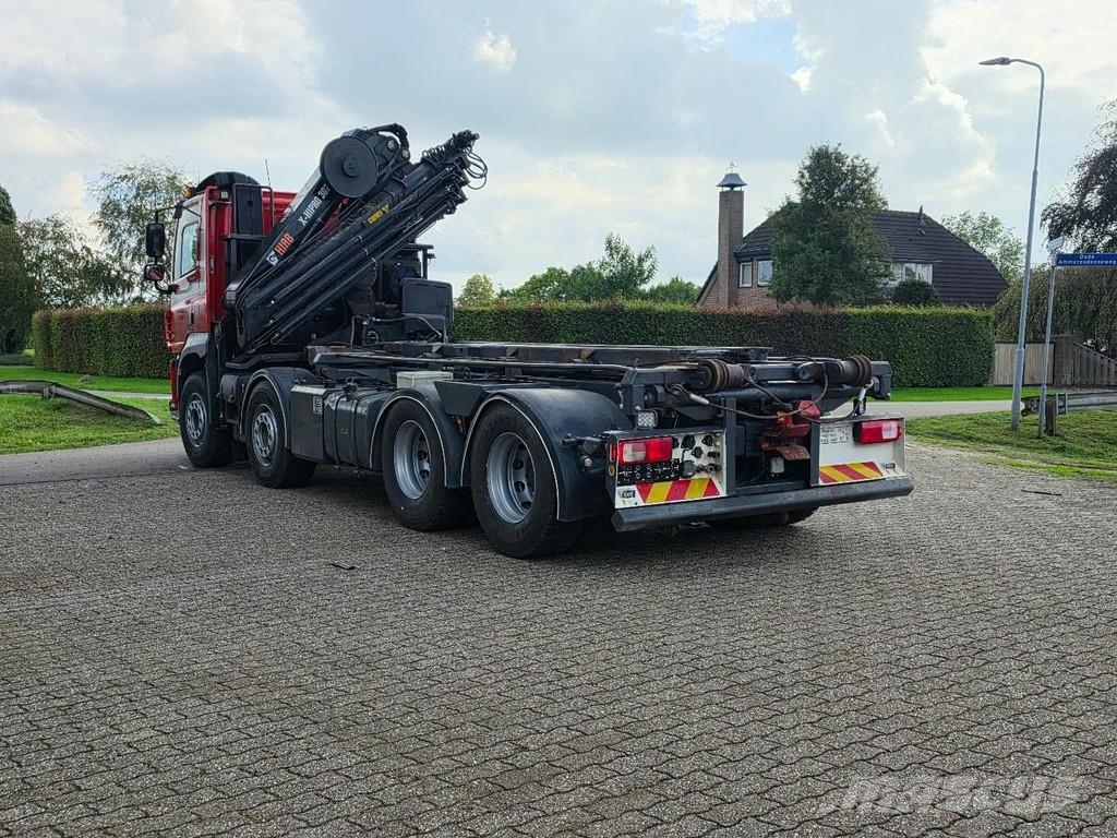 DAF CF530 FAD HIAB 302 30tm CRANE/CONTAINER!! ZERO EMI Hákový nosič kontejnerů