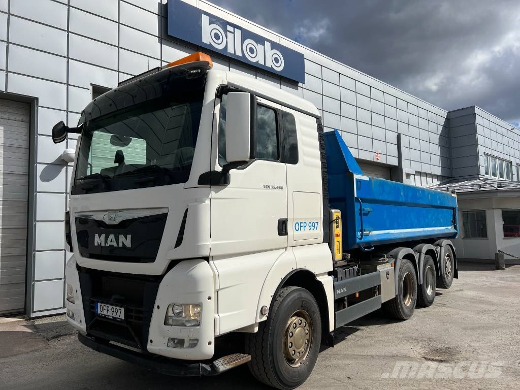 MAN TGX 35.480 8X4-4 BL 덤프 트럭
