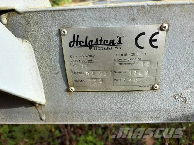 Helgstens Vägsladd B4-220 Planiergeräte