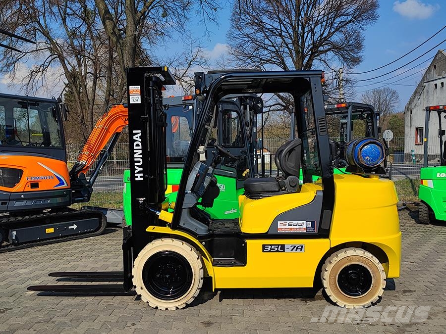 Hyundai 35L-7A Gāzes autoiekrāvēji (LPG)