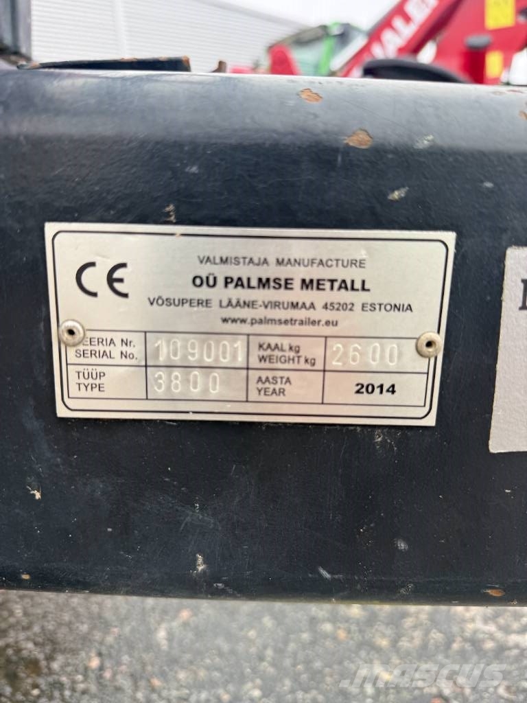 Palmse Trailer 3800 Transportbanden en Rollenbanen