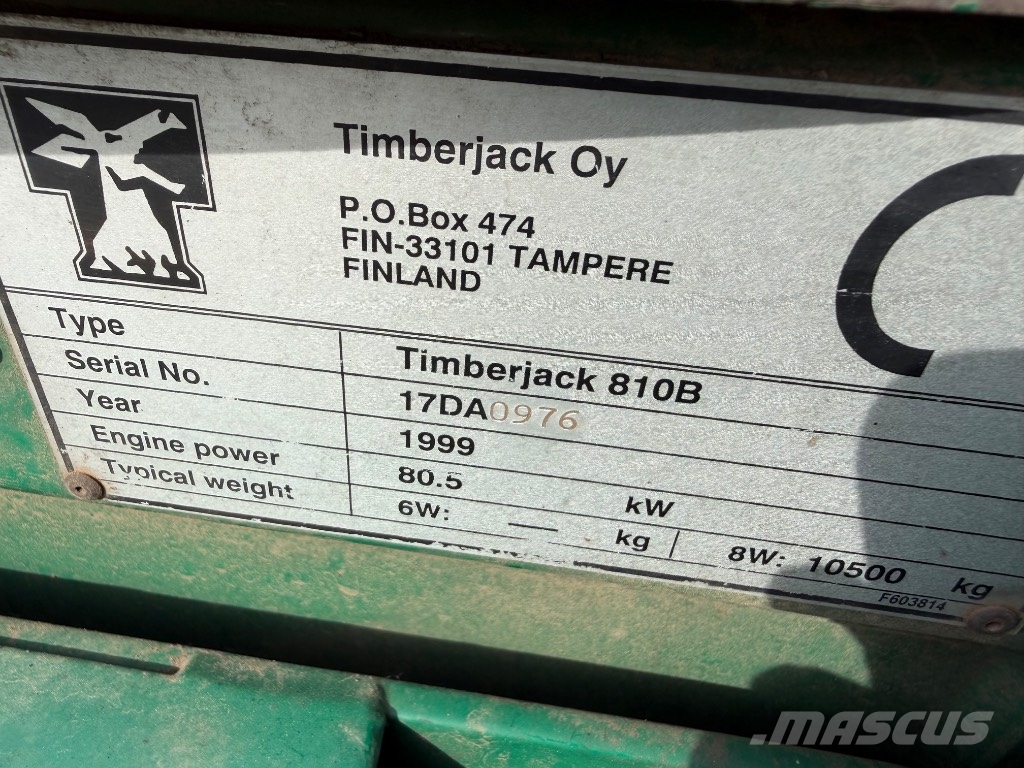 Timberjack 810 B Forwarders