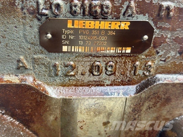 Liebherr L 576 USE GEARS HYDRAULIC PUMP Hydraulics