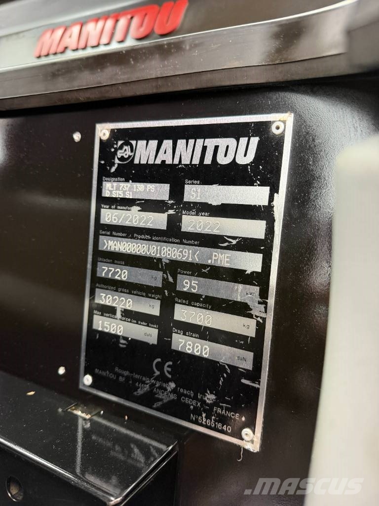 Manitou MLT 737-130 PS Manipuladores telescópicos agrícolas