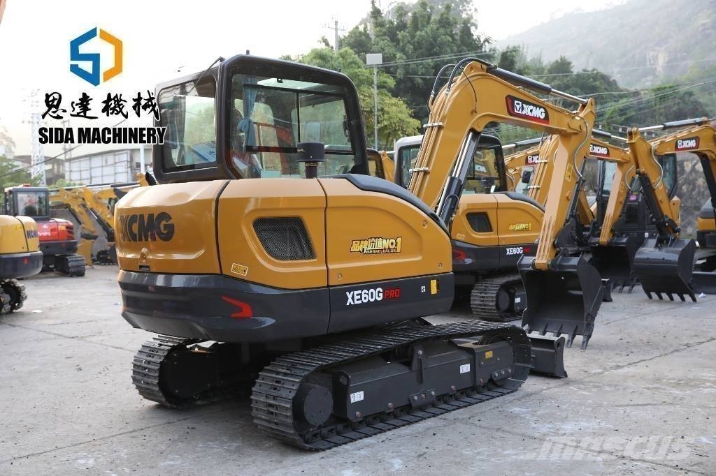 XCMG XE60G Pro حفارات زحافة