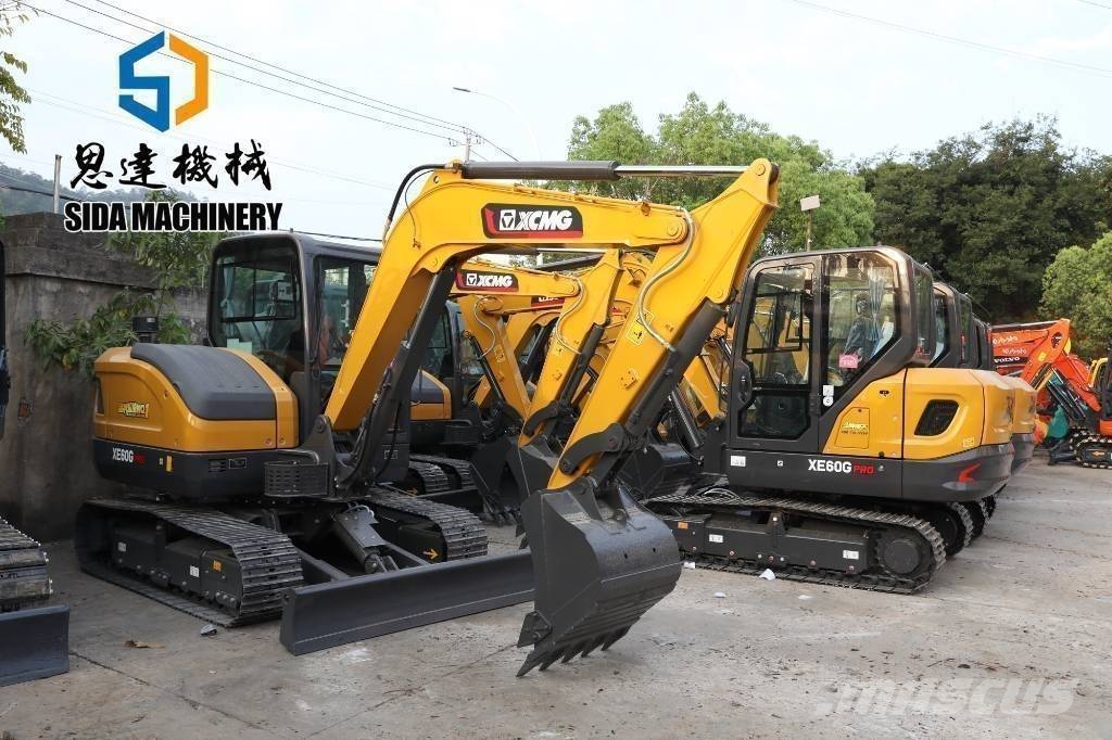 XCMG XE60G Pro حفارات زحافة