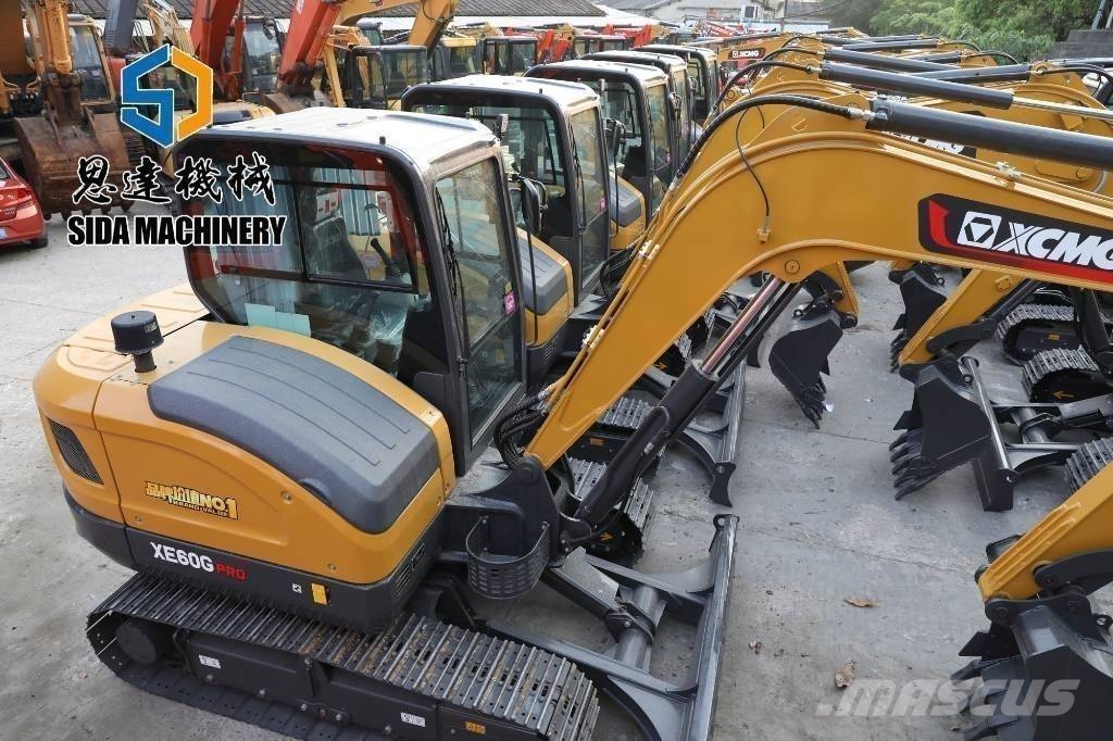 XCMG XE60G Pro حفارات زحافة