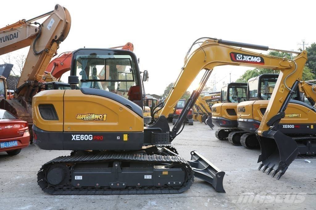 XCMG XE60G Pro حفارات زحافة