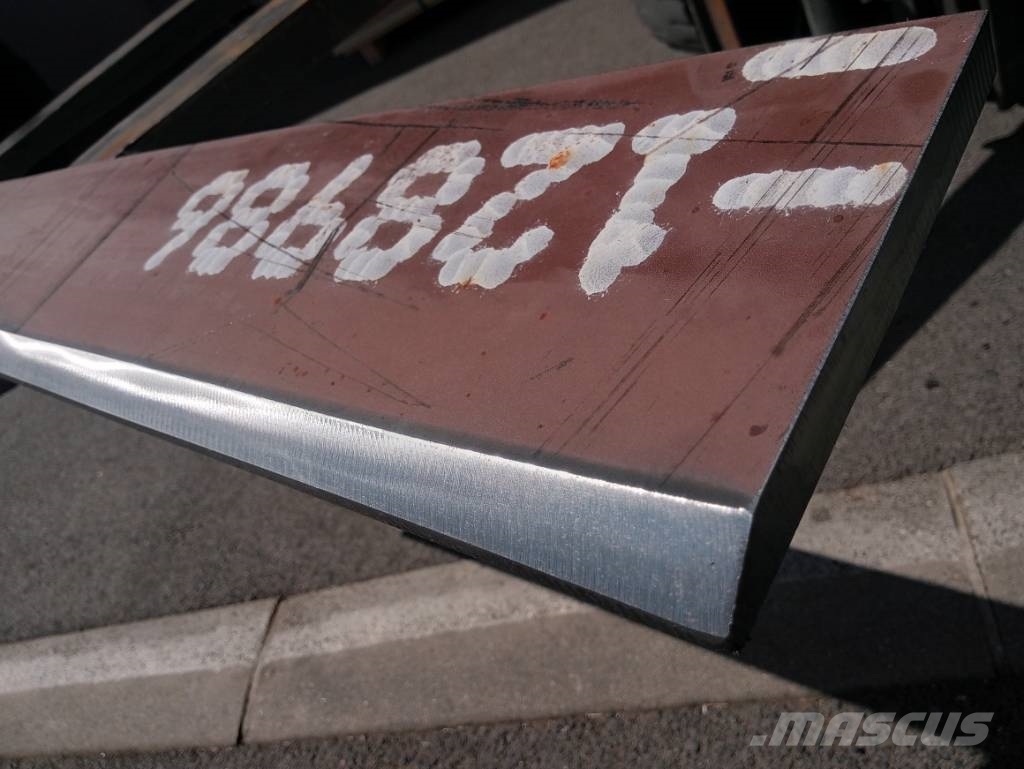 HARDOX 500 lemež - Blätter - blades 1500x200x20, 1 Πτερύγια