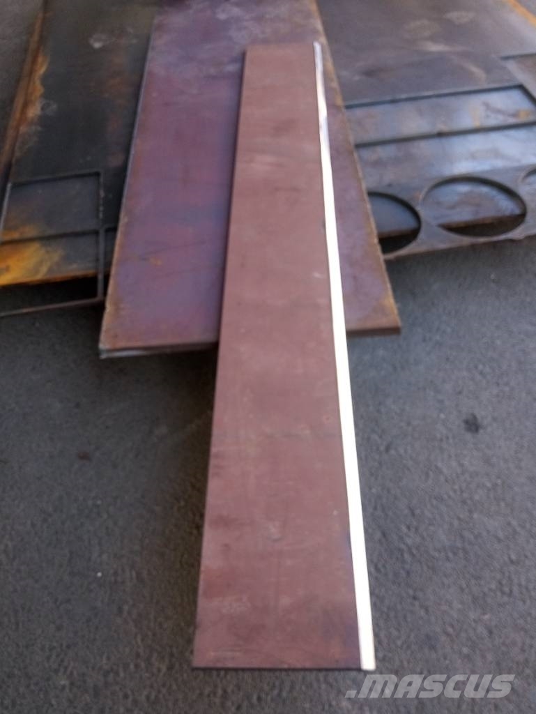  HARDOX 500 lemež - Blätter - blades 1500x200x20, 1 Πτερύγια