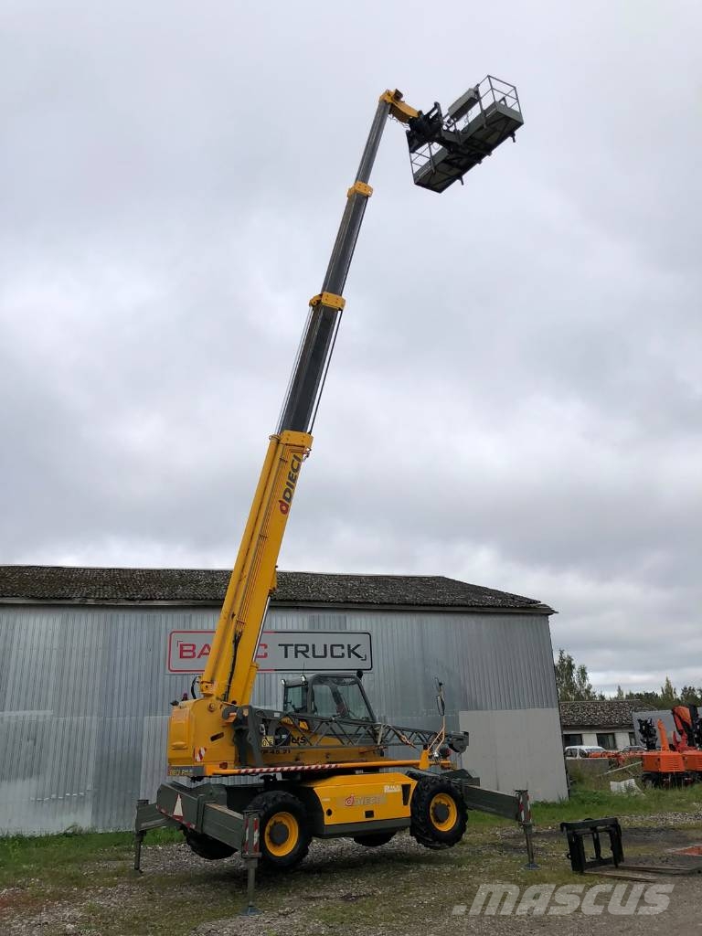 Dieci Pegasus 45.21 ROTO, REMOTE + BASKET + WINCH +FORKS Telescopic handlers