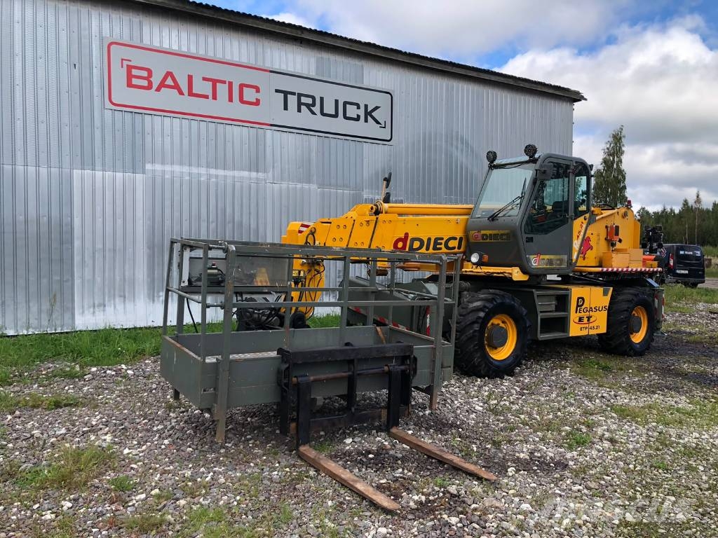 Dieci Pegasus 45.21 ROTO, REMOTE + BASKET + WINCH +FORKS Telescopic handlers