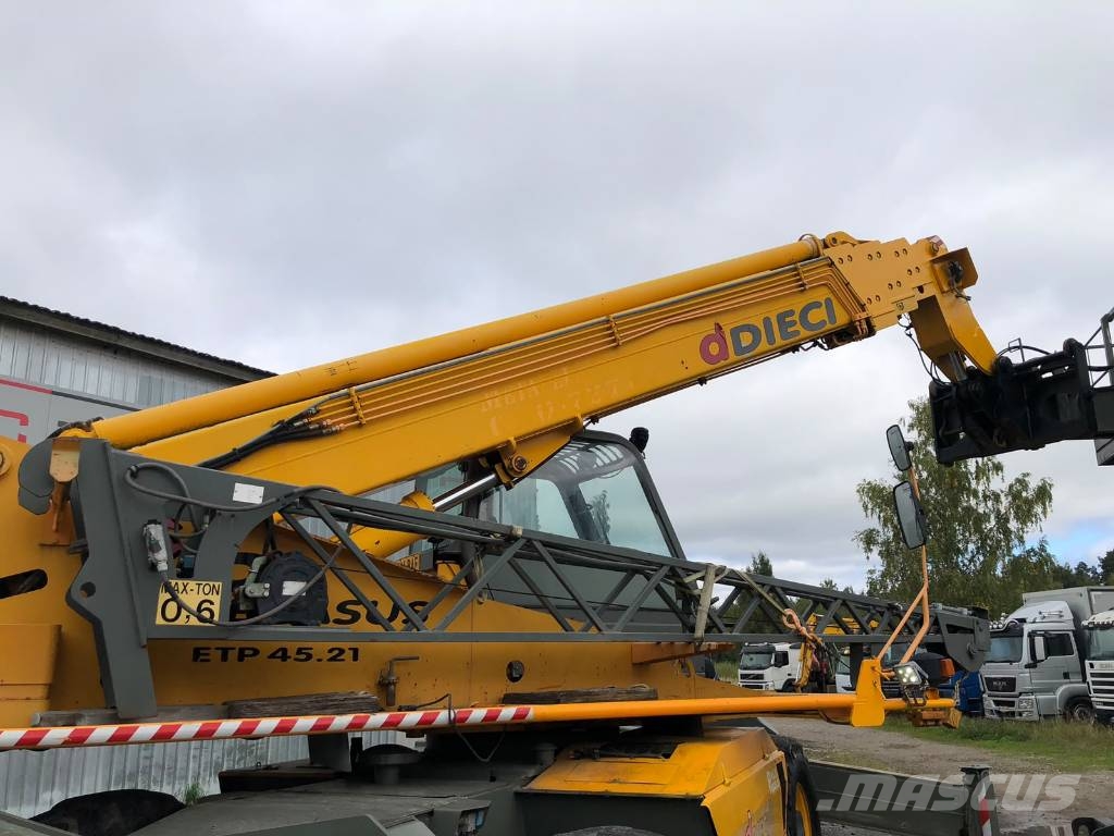 Dieci Pegasus 45.21 ROTO, REMOTE + BASKET + WINCH +FORKS Telescopic handlers
