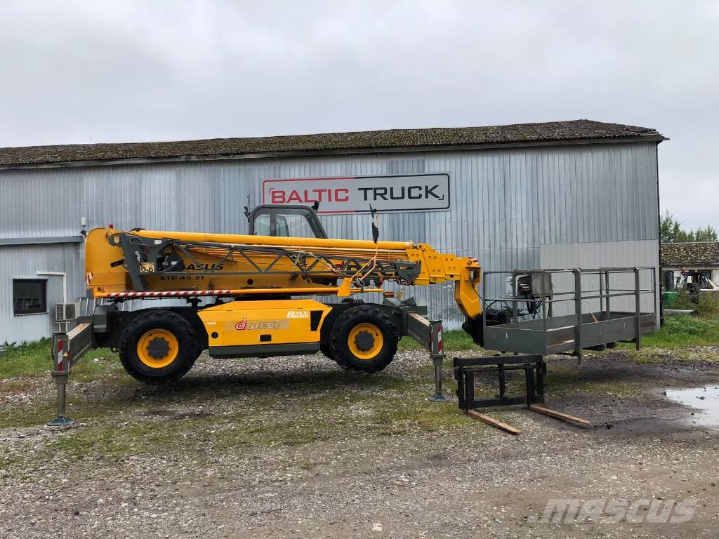 Dieci Pegasus 45.21 ROTO, REMOTE + BASKET + WINCH +FORKS Telescopic handlers