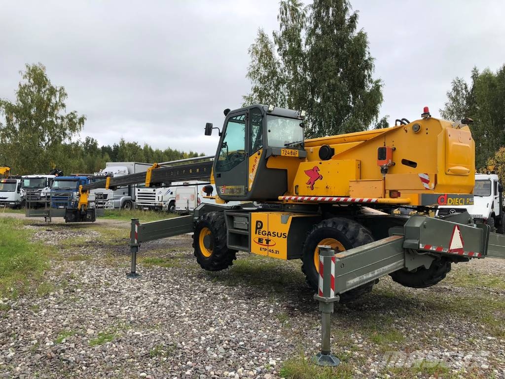 Dieci Pegasus 45.21 ROTO, REMOTE + BASKET + WINCH +FORKS Telescopic handlers