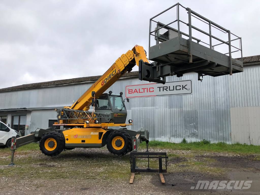 Dieci Pegasus 45.21 ROTO, REMOTE + BASKET + WINCH +FORKS Telescopic handlers