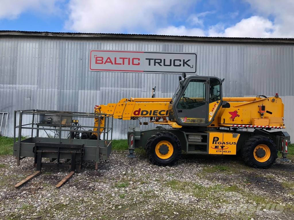 Dieci Pegasus 45.21 ROTO, REMOTE + BASKET + WINCH +FORKS Telescopic handlers