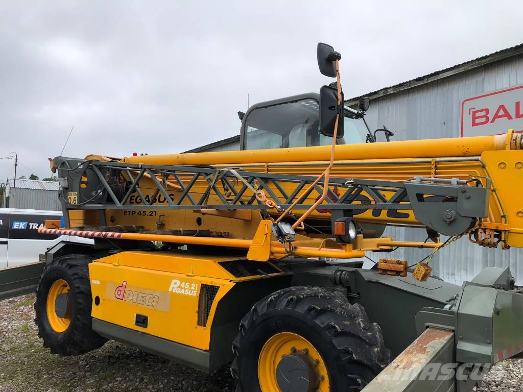 Dieci Pegasus 45.21 ROTO, REMOTE + BASKET + WINCH +FORKS Telescopic handlers