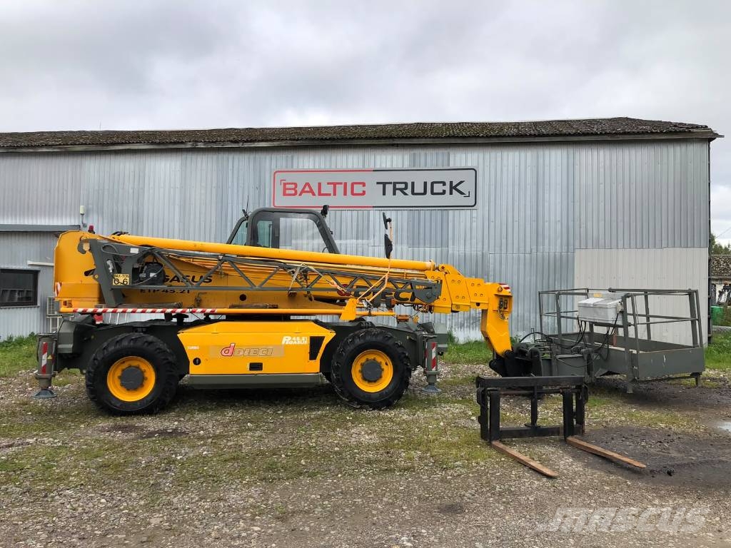 Dieci Pegasus 45.21 ROTO, REMOTE + BASKET + WINCH +FORKS Telescopic handlers