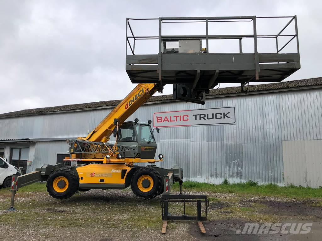 Dieci Pegasus 45.21 ROTO, REMOTE + BASKET + WINCH +FORKS Telescopic handlers