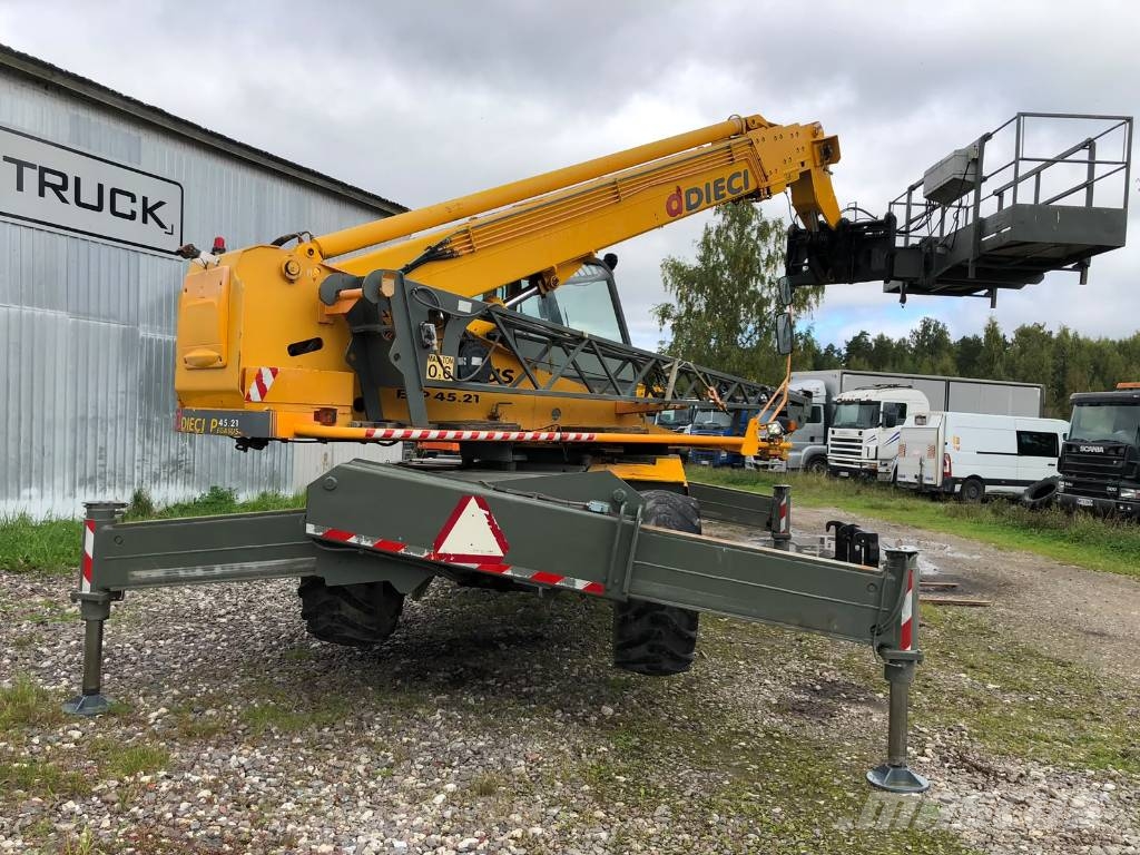 Dieci Pegasus 45.21 ROTO, REMOTE + BASKET + WINCH +FORKS Telescopic handlers