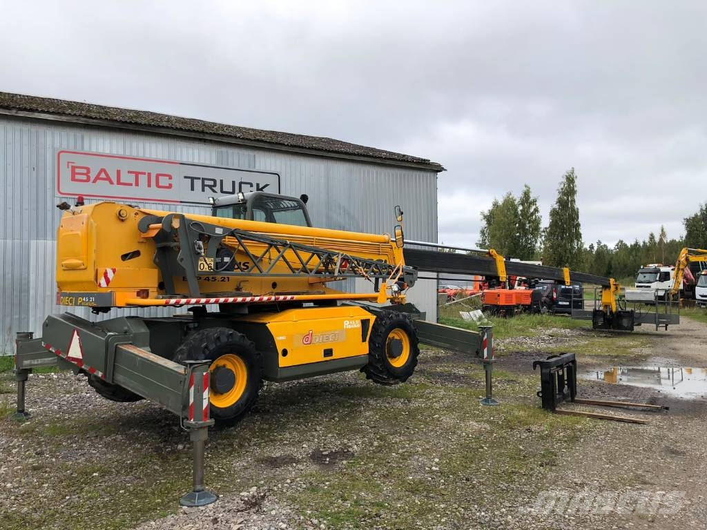 Dieci Pegasus 45.21 ROTO, REMOTE + BASKET + WINCH +FORKS Telescopic handlers