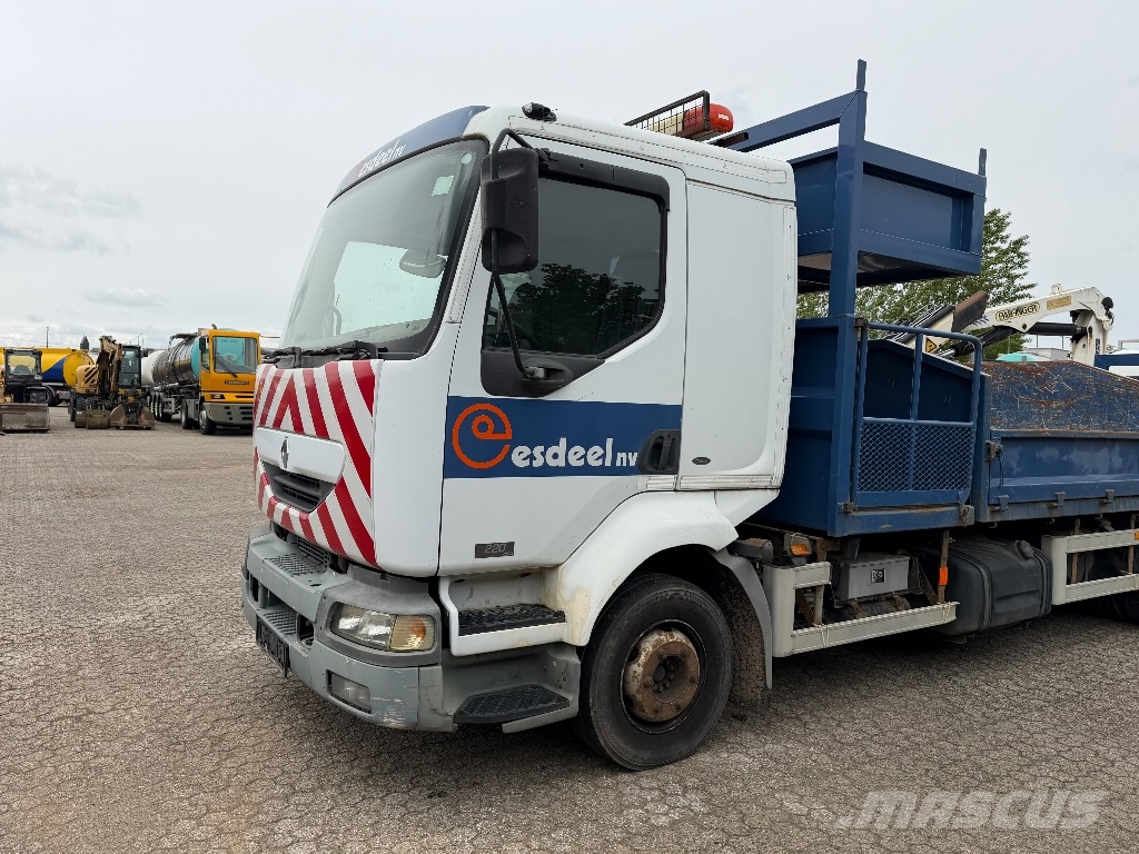 Renault Midlum 220 DCI Camiones bañeras basculantes o volquetes