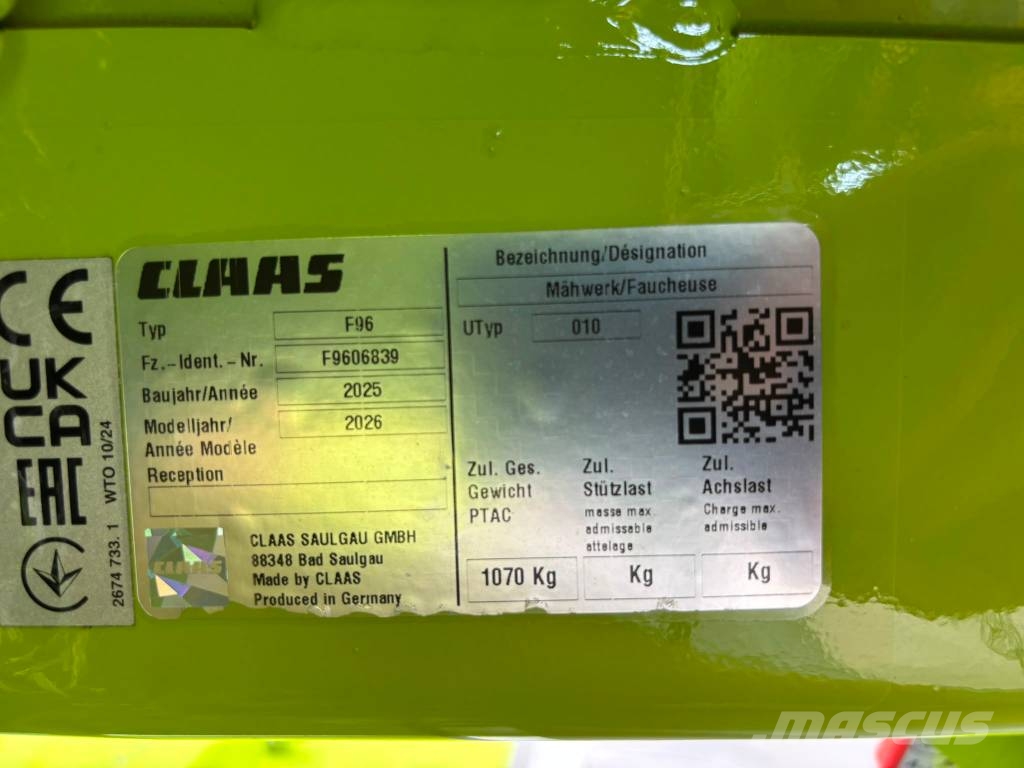 CLAAS Disco 3200 FC Profil جزازات