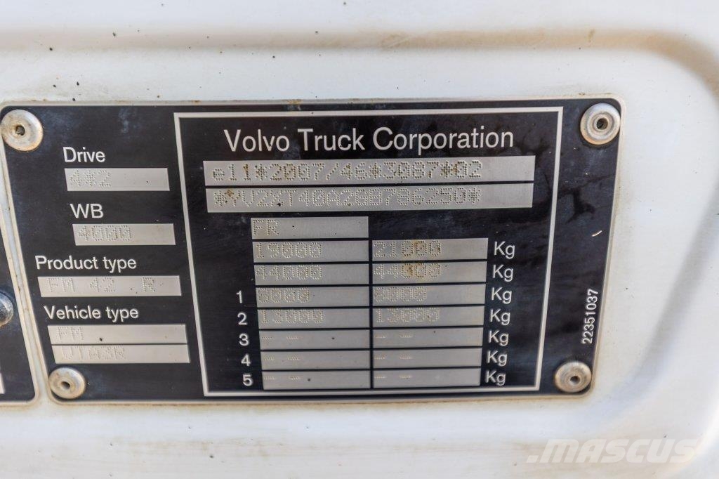 Volvo FM 500 +MAGYAR 13.500 L /3COMP Säiliöautot