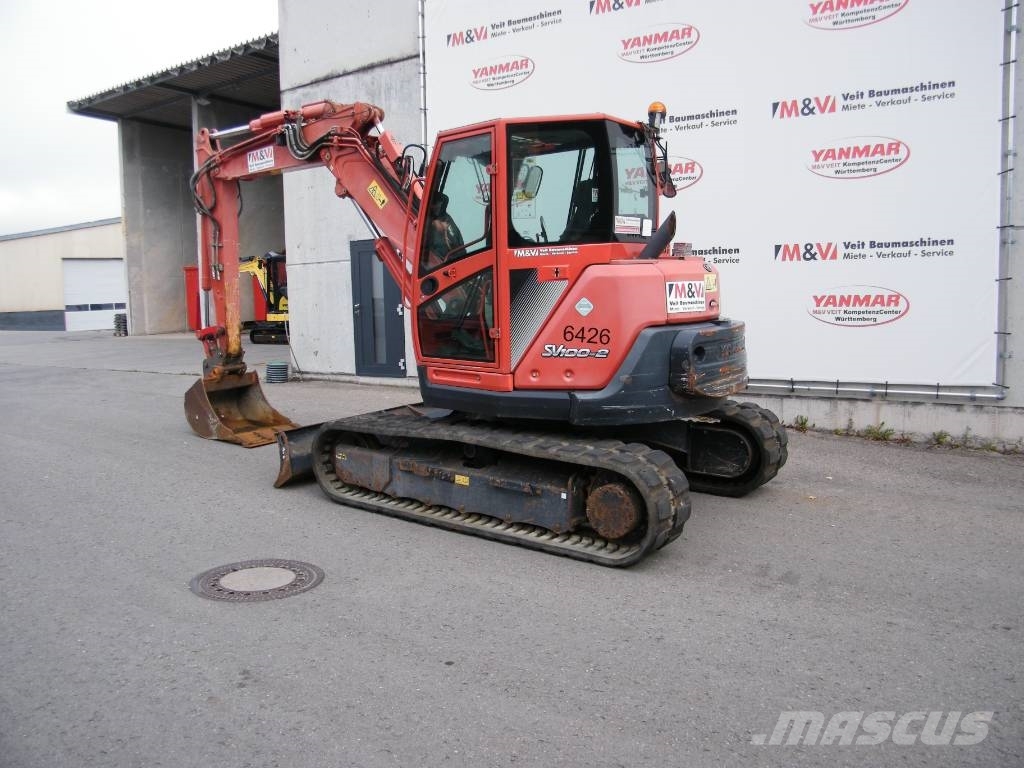 Yanmar SV 100-2 Midigraafmachines 7t - 12t