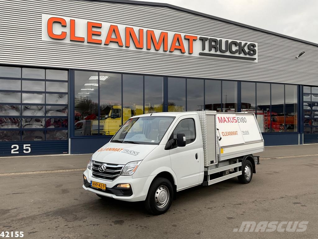 SAIC Maxus EV80 LWB Veegvuilkipper 100% elektrisch Vuilniswagens