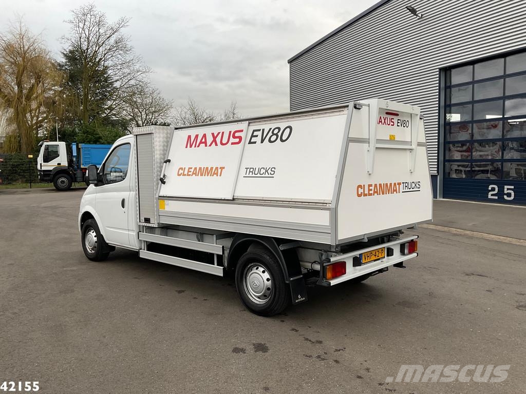 SAIC Maxus EV80 LWB Veegvuilkipper 100% elektrisch Vuilniswagens
