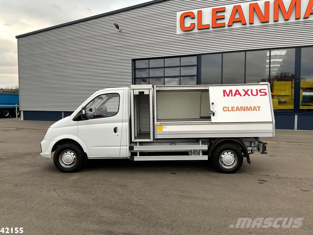 SAIC Maxus EV80 LWB Veegvuilkipper 100% elektrisch Vuilniswagens