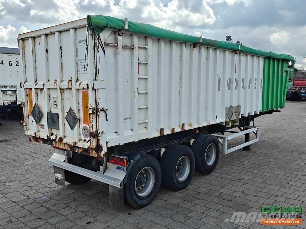 MOL K812.27TRI 48m³ Hardox Tipper - Liquid-Tight - Ste Kiper poluprikolice