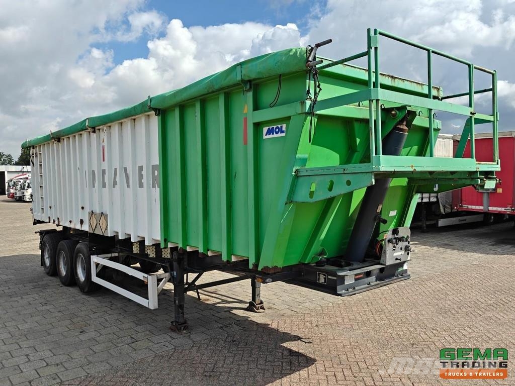 MOL K812.27TRI 48m³ Hardox Tipper - Liquid-Tight - Ste Kiper poluprikolice
