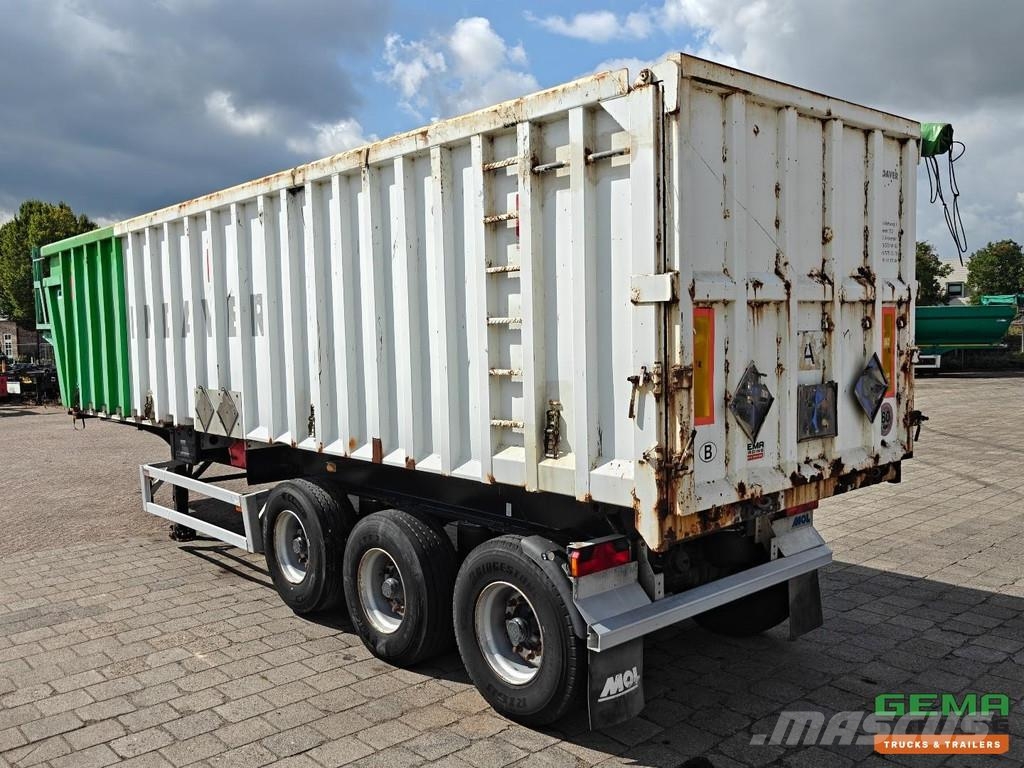 MOL K812.27TRI 48m³ Hardox Tipper - Liquid-Tight - Ste Semirremolques de volteo