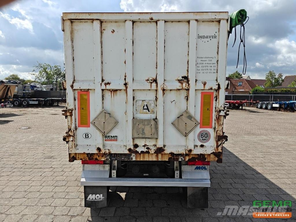 MOL K812.27TRI 48m³ Hardox Tipper - Liquid-Tight - Ste Kiper poluprikolice