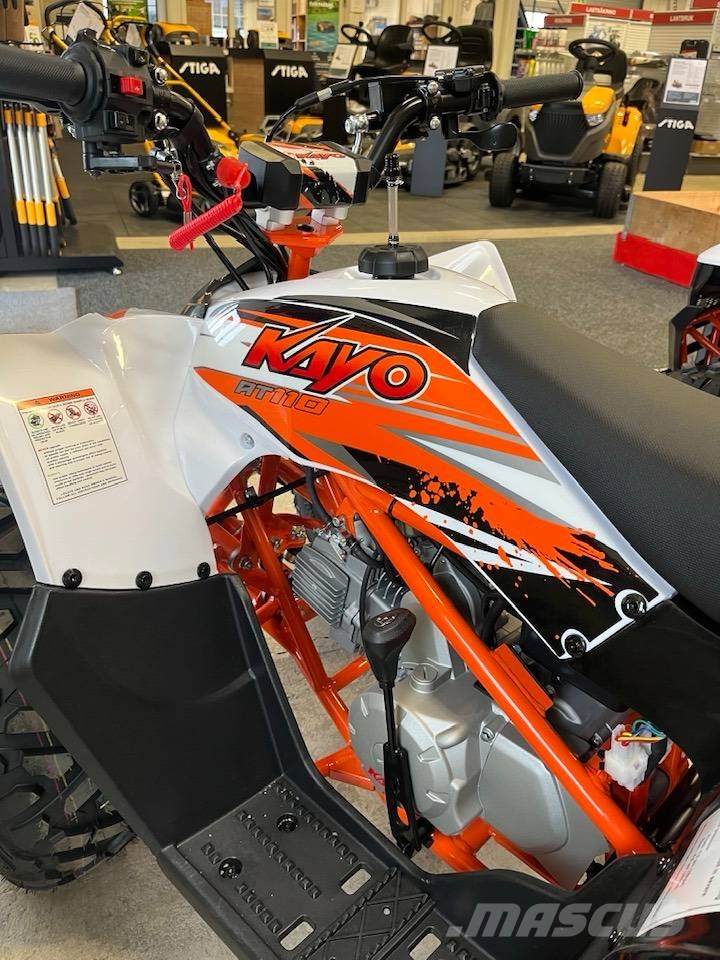 Kayo AT110 Barnfyrhjuling/Lagermaskin ATV