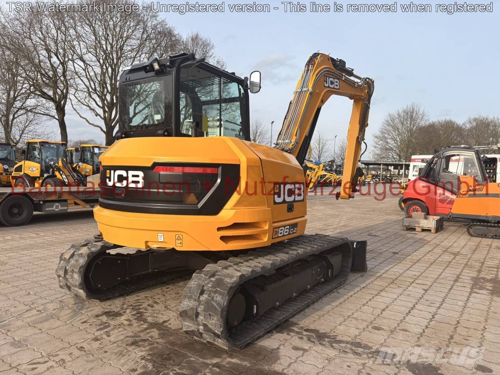 JCB 86C-2 NEU Escavadoras Midi 7t - 12t