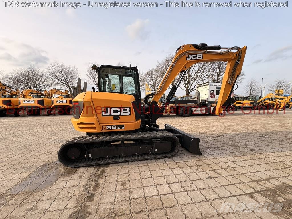 JCB 86C-2 NEU Escavadoras Midi 7t - 12t