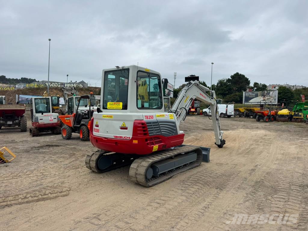 Takeuchi TB 250 Εκσκαφάκι (διαβολάκι) < 7t