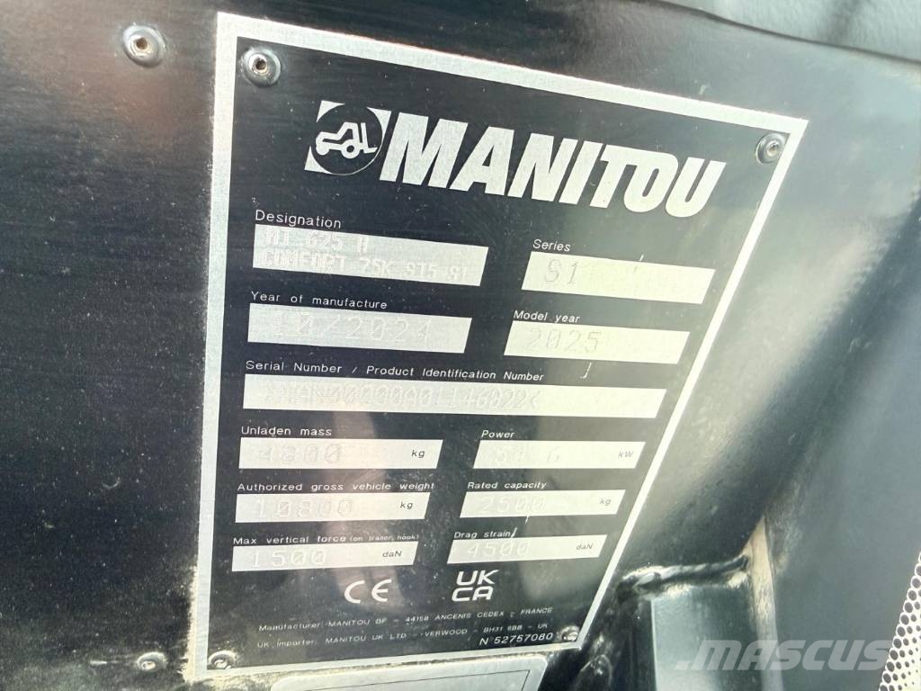 Manitou MT 625 H Stivuitoare telescopice