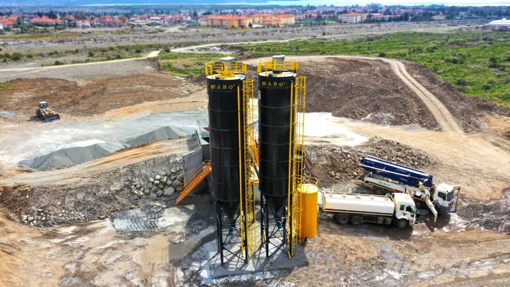 Fabo CENTRALE A BETON MOBILE FABO TURBOMIX 100 M3/H خلاطات خرسانة