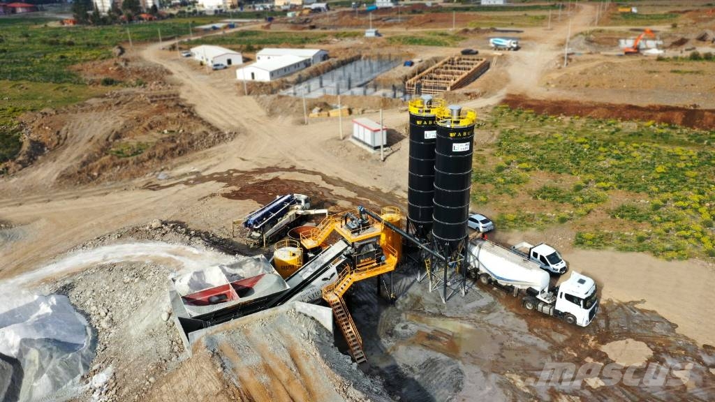 Fabo CENTRALE A BETON MOBILE FABO TURBOMIX 100 M3/H خلاطات خرسانة